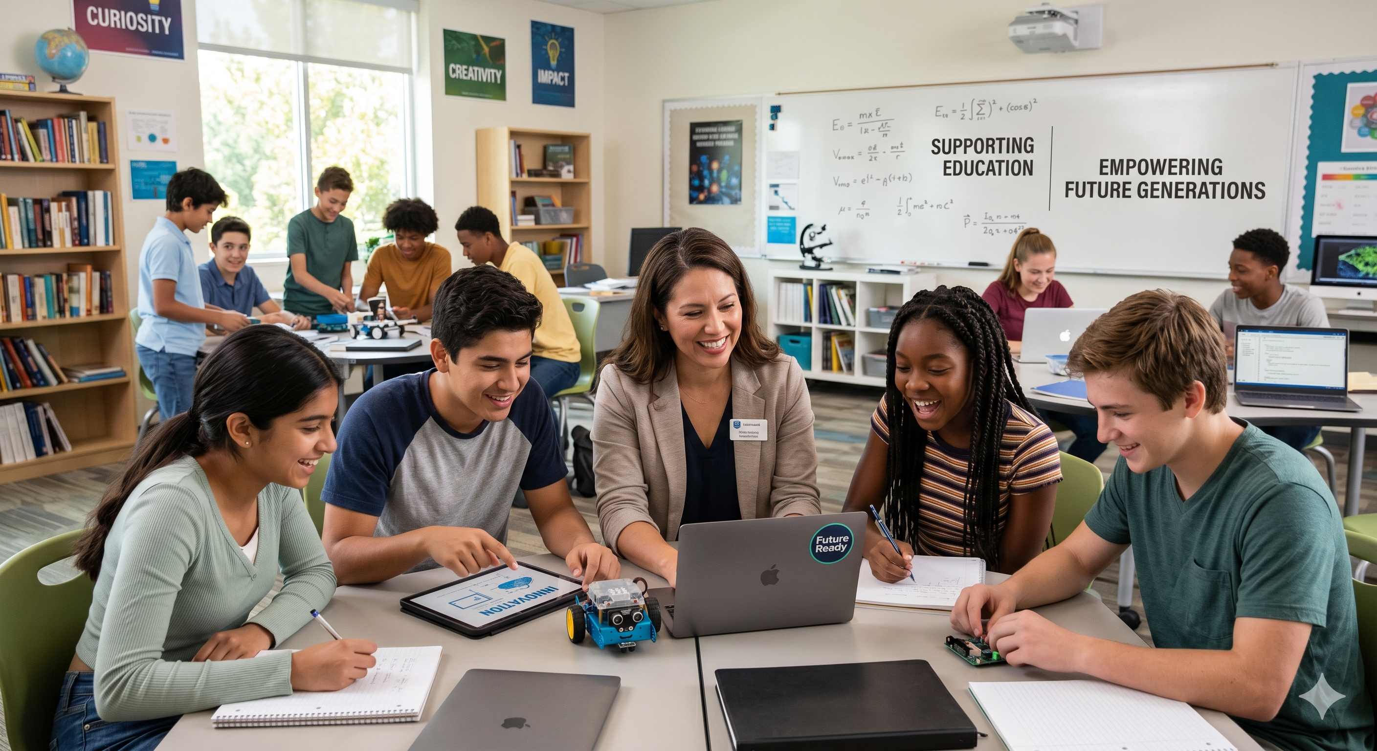 Supporting Education — Empowering Future Generations